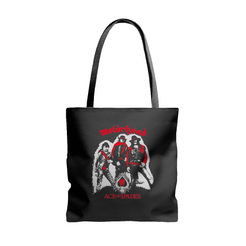 Motorhead Ace Of Spades Cowboys 1  Tote Bags