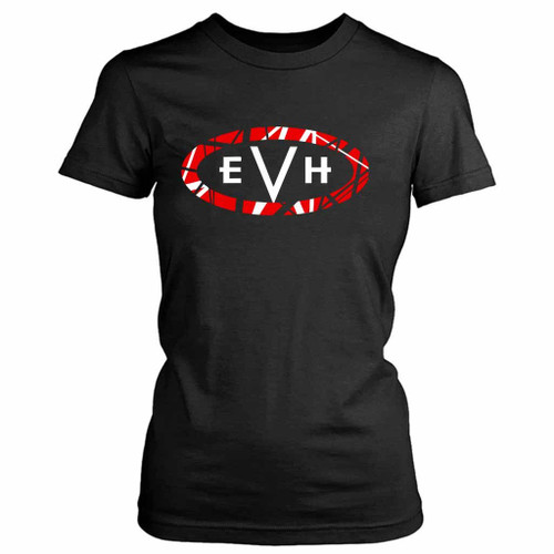 Eddie Van Halen Logo Cute Women's T-Shirt Tee