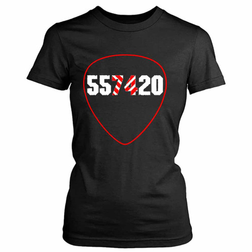 Eddie Van Halen 557420 Pick Women's T-Shirt Tee