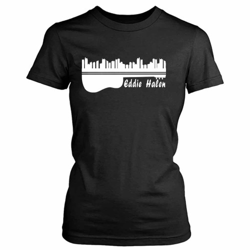 Eddie Guitar Halen Women's T-Shirt Tee
