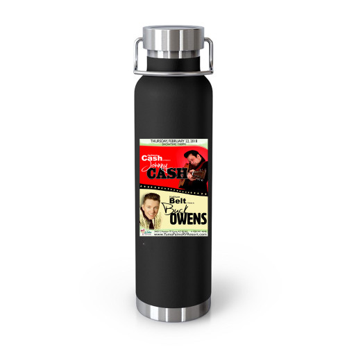 Johnny Cash & Buck Owens Tribute Concert  Tumblr Bottle
