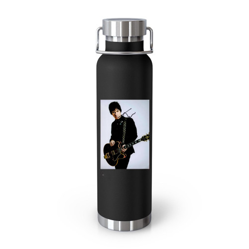 Johnny Marr Signed Colour Photo  Tumblr Bottle