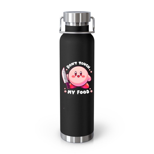 Kirby Don'T Touch My Food Poyo  Tumblr Bottle