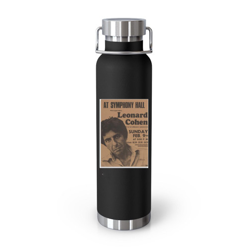 Leonard Cohen Concert Vintage Music Vintage  Tumblr Bottle  Tumblr Bottle