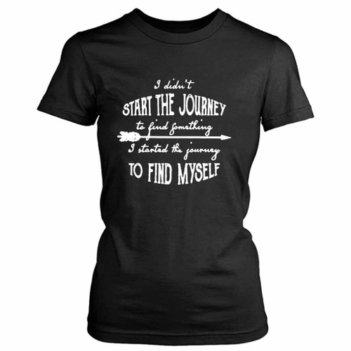 Hiking Journey Quote Women's T-Shirt Tee