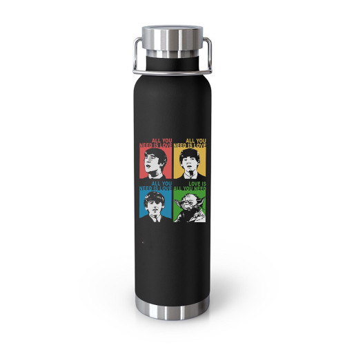 The Beatles Yoda  Tumblr Bottle