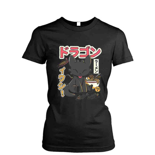 Toothless Ramen Night Women's T-Shirt Tee