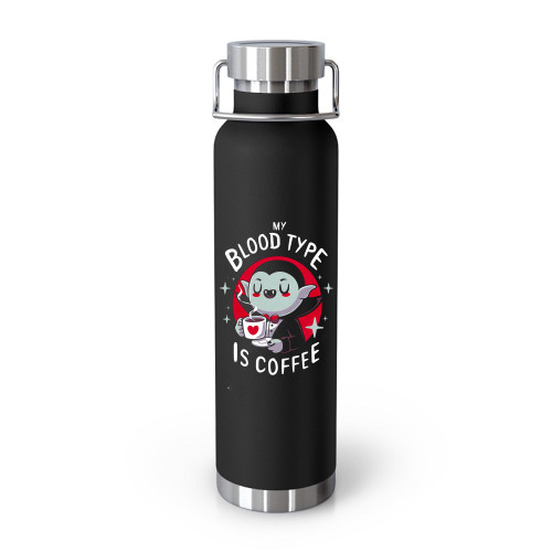 Vampire Coffee Quote Cute Dracula  Tumblr Bottle