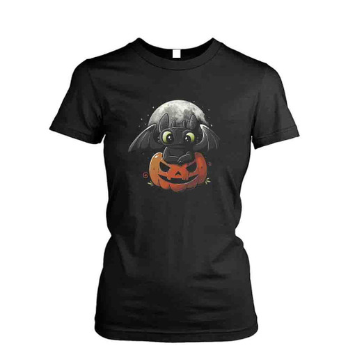 Spooky Dragon Toothless Women's T-Shirt Tee