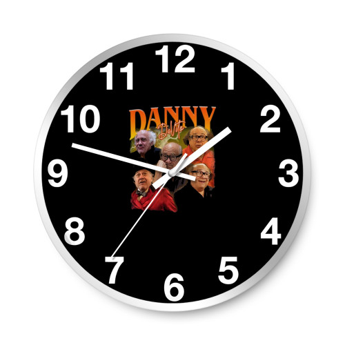 90S Style Danny Devito Bootleg  Wall Clocks