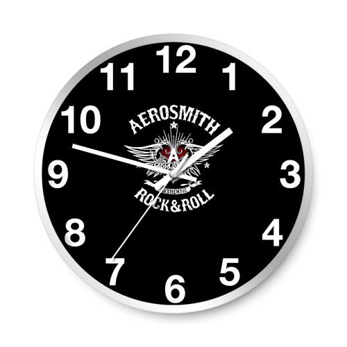 Aerosmith Band Rock And Roll  Wall Clocks