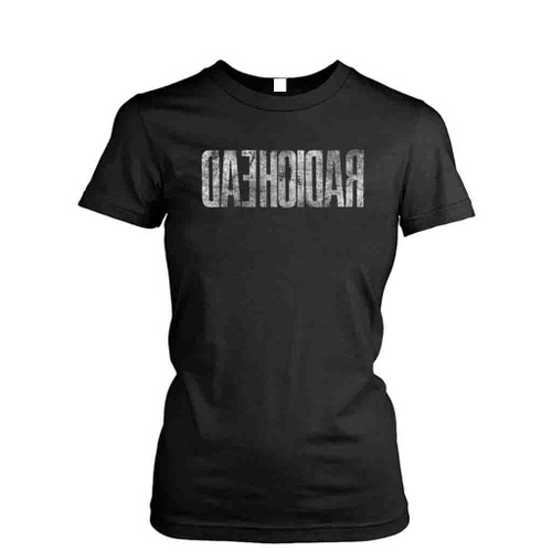Radiohead Backwards Grunge Women's T-Shirt Tee