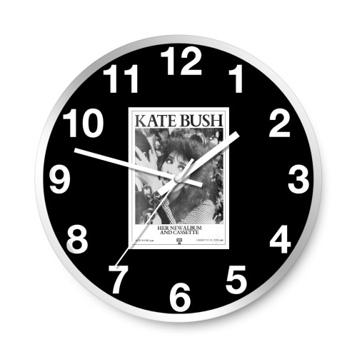 An Advert For Kate Bush The Dreaming In Smash Hits 1982  Wall Clocks