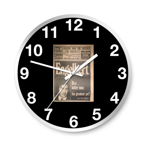 Article About Marc Bolan (T Rex) From New Musical Express  Wall Clocks