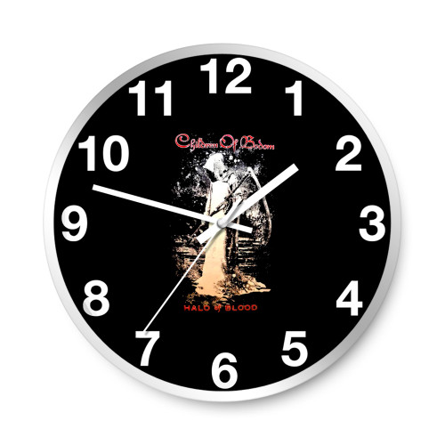 Children Of Bodom Halo Of Blood  Wall Clocks