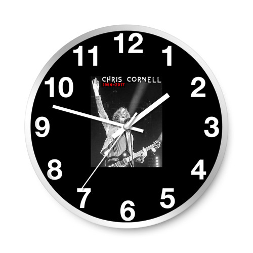 Chris Cornell 1964-2017 R I P Sound  Wall Clocks