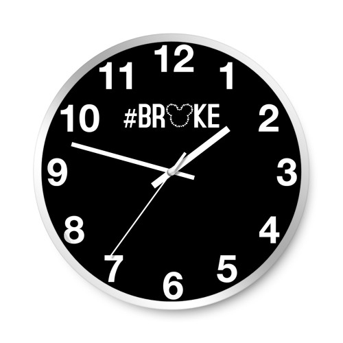 Disney Brooke Spoiled Matching  Wall Clocks