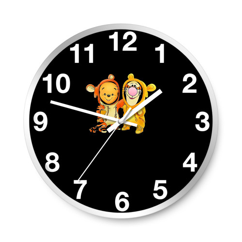 Disney Pooh Tigger Friends Cosplay  Wall Clocks