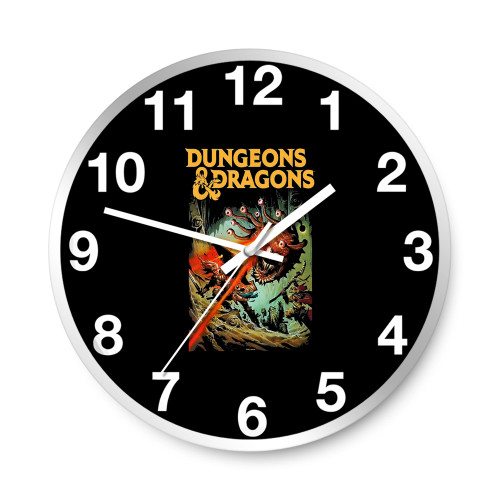 Dungeons Amp Dragons Strike The Beholder  Wall Clocks
