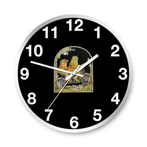 Frog And Toad Comfort Colors  Wall Clocks