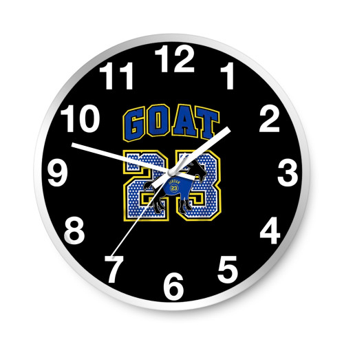 Goat 23 Jordan Match 2023  Wall Clocks