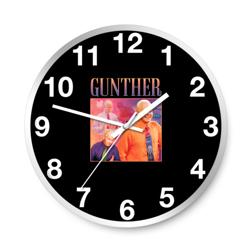 Gunther Homage Tribute  Wall Clocks