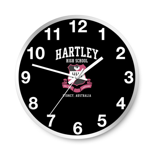 Hartley High School Heartbreak Australian Teen Dramedy  Wall Clocks