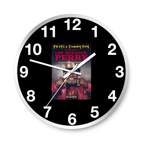 I Am The Upsetter The Sonic Innovation Of Lee Scratch Perry  Wall Clocks