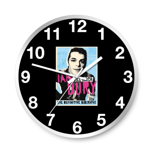 Ian Dury The Definitive Biography  Wall Clocks
