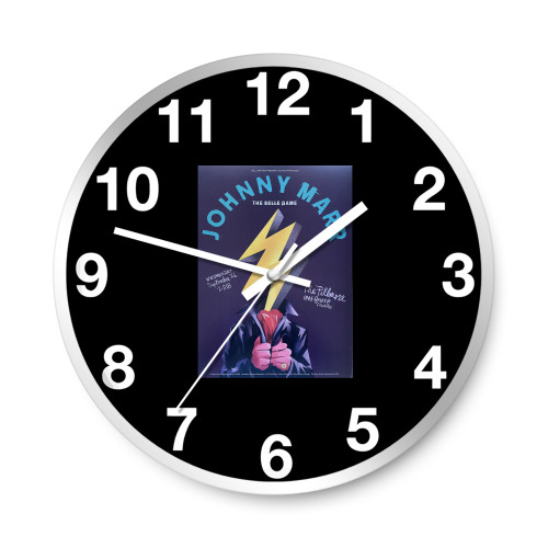 Johnny Marr Concert  Wall Clocks