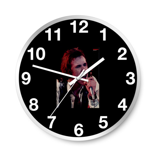 Johnny Rotten 1978  Wall Clocks