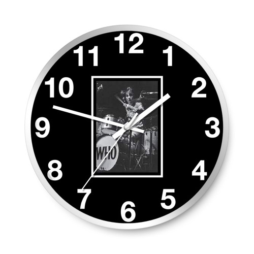 Keith Moon The Who  Wall Clocks