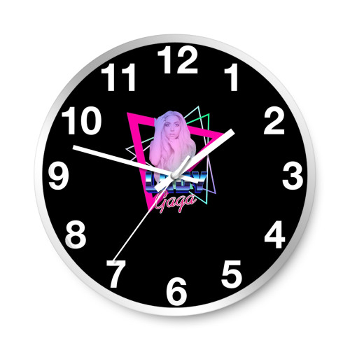 Lady Gaga Inspired 80S  Wall Clocks