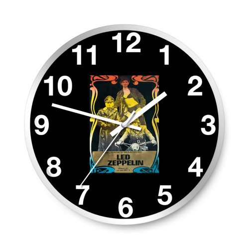 Led Zeppelin A Rare Concert  Wall Clocks