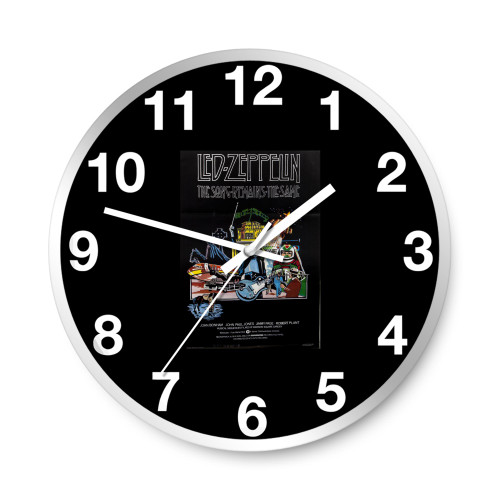 Led Zeppelin The Song Remains The Same Film  Wall Clocks