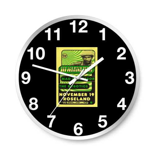 Lee Scratch Perry And Mad Professor 1000  Wall Clocks