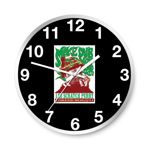 Lee Scratch Perry Band On The Wall 2015  Wall Clocks