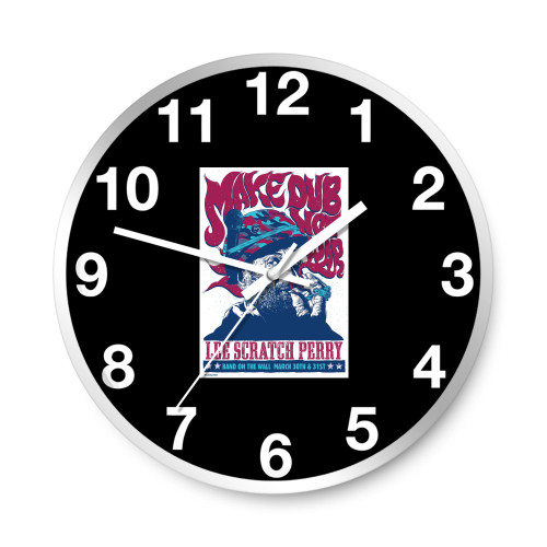 Lee Scratch Perry Band On The Wall 2015 1  Wall Clocks