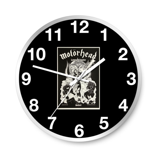 Lemmy Kilmister 19452015 Memorial  Wall Clocks