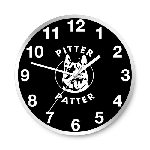 Letter Kenny Pitter Patter Lets Get At Er  Wall Clocks