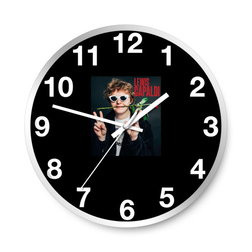 Lewis Capaldi Singer Concert Retro  Wall Clocks