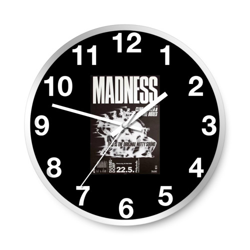 Madness 1980 German Concert  Wall Clocks  Wall Clocks