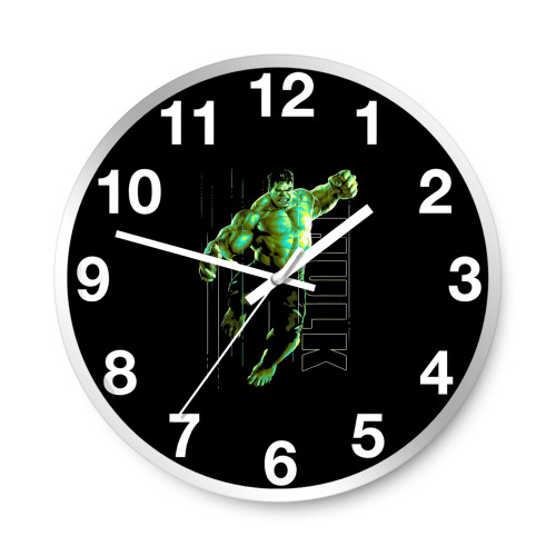 Marvel Infinity War Incredible Hulk Jump  Wall Clocks