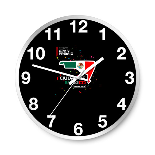 Mexico F1 Grand Prix 2023 Mexican Grand Prix  Wall Clocks