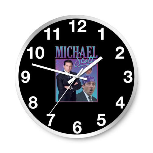 Michael Scott Homage  Wall Clocks