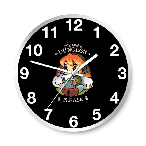 One More Dungeon Link Legend Of Zelda  Wall Clocks