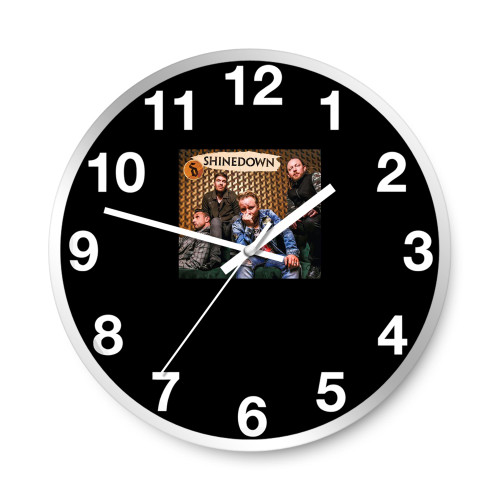 Shinedown Band Merch Rock Band  Wall Clocks