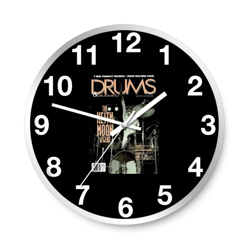 The Keith Moon Issue  Wall Clocks