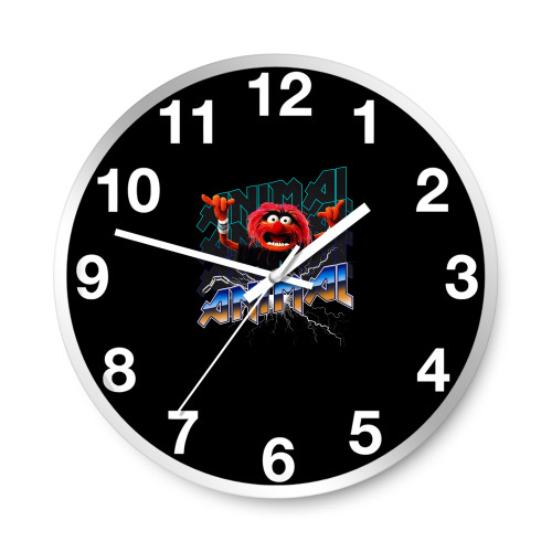 The Muppets Animal Rock  Wall Clocks