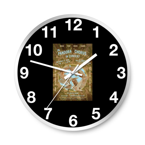 The Pandora Chorus Concert Spring 2019  Wall Clocks